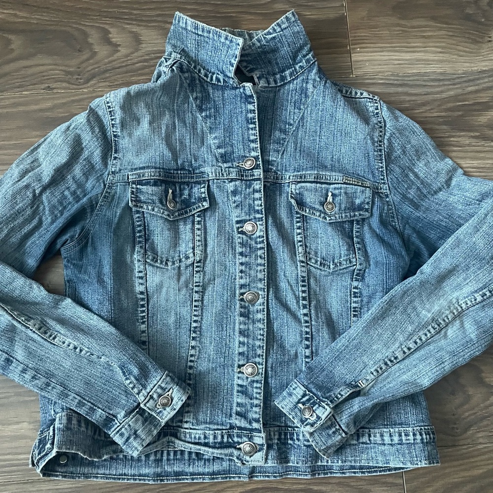 Point Zero Light Blue Jean Jacket